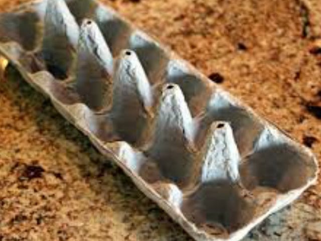 Un cartone per le uova??? Noo… ;)