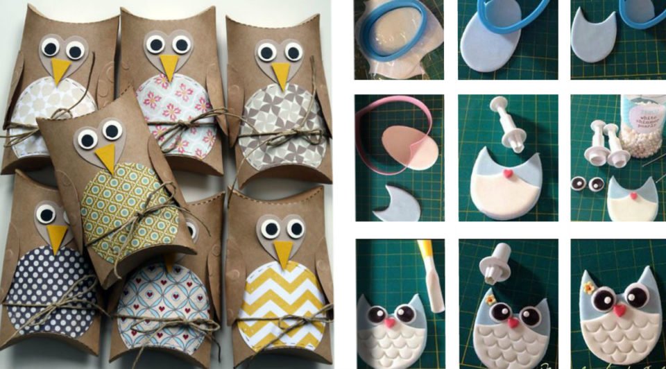 Gufetti fai da te: 1000 modi per creare gufi riciclosi. Idee Regalo