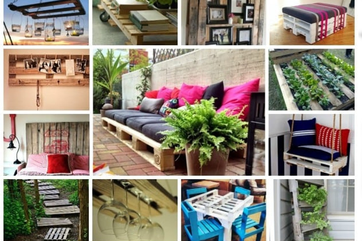 tantissime idee per arredare la riciclo pallet giardino