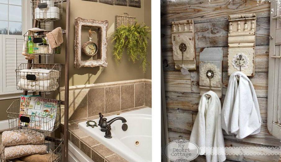 Arredare il bagno: 20 idee strepitose di riciclo creativo