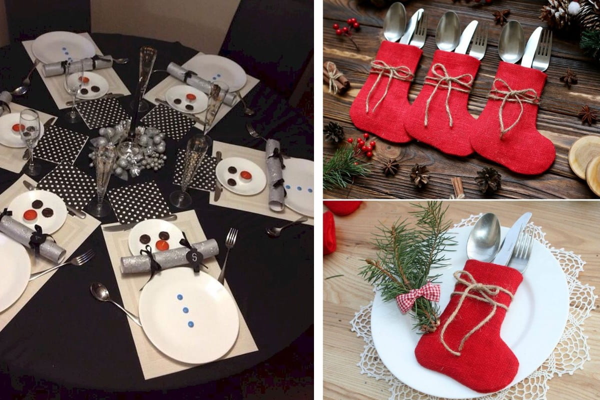 35 spunti per apparecchiare con apparecchiare la tavola a natale 1