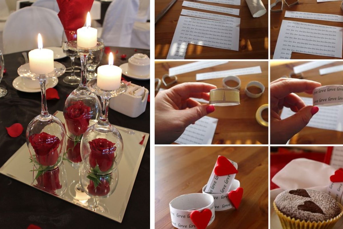 20 idee per la nostra tavola san valentino