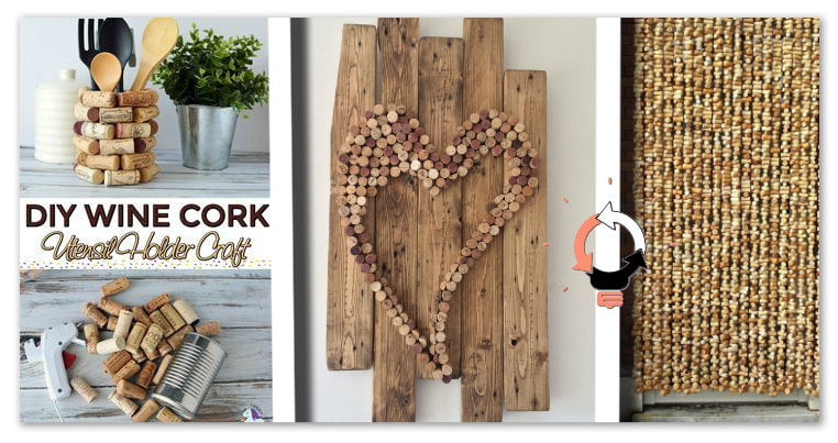 Sughero riciclo: ecco 20 idee per creare con i tappi di sughero