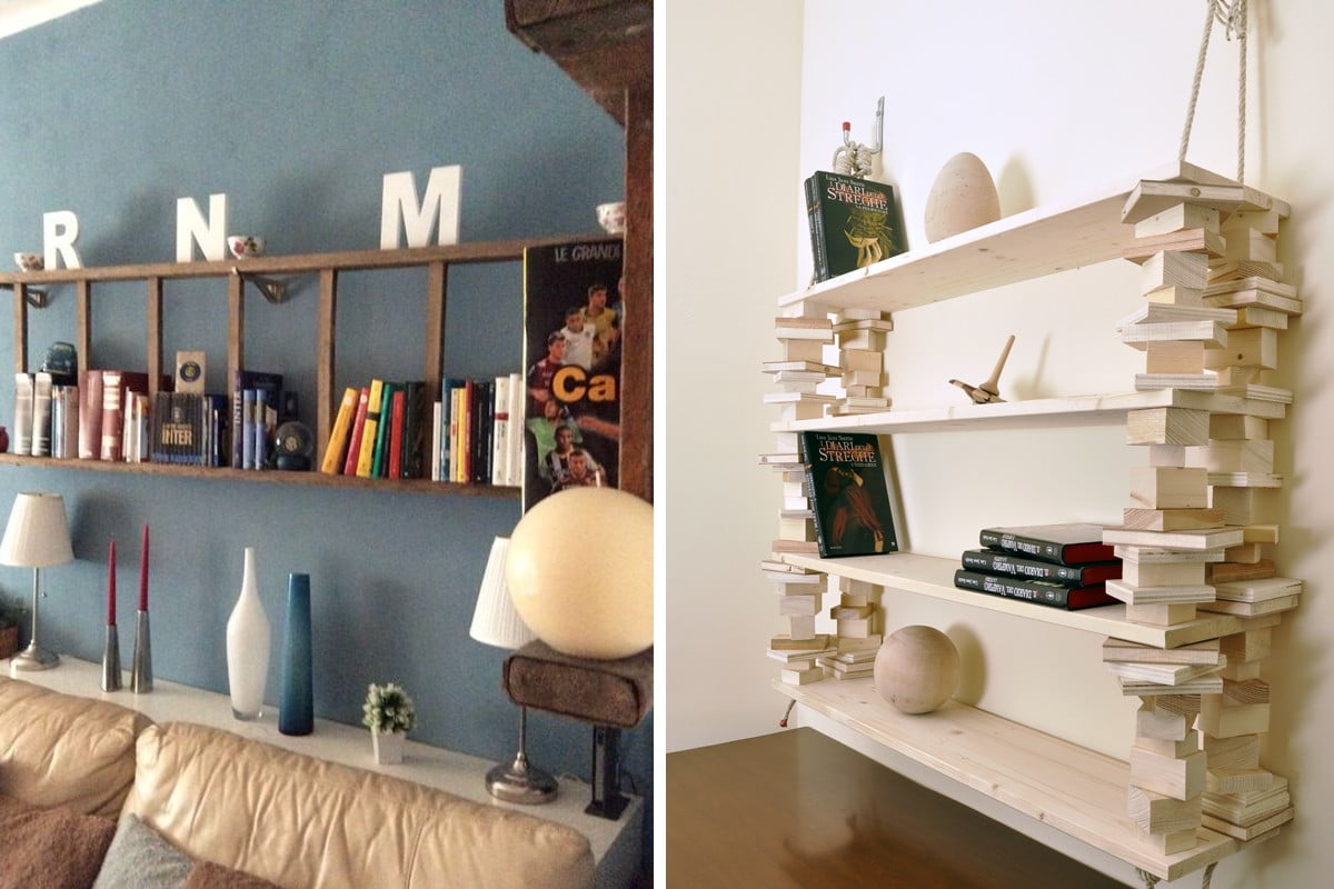 16 librerie e scaffali chic librerie fai da te