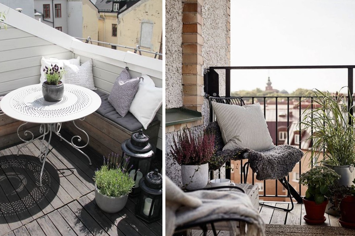 arredamento terrazzo piccolo per un piccolo terrazzo