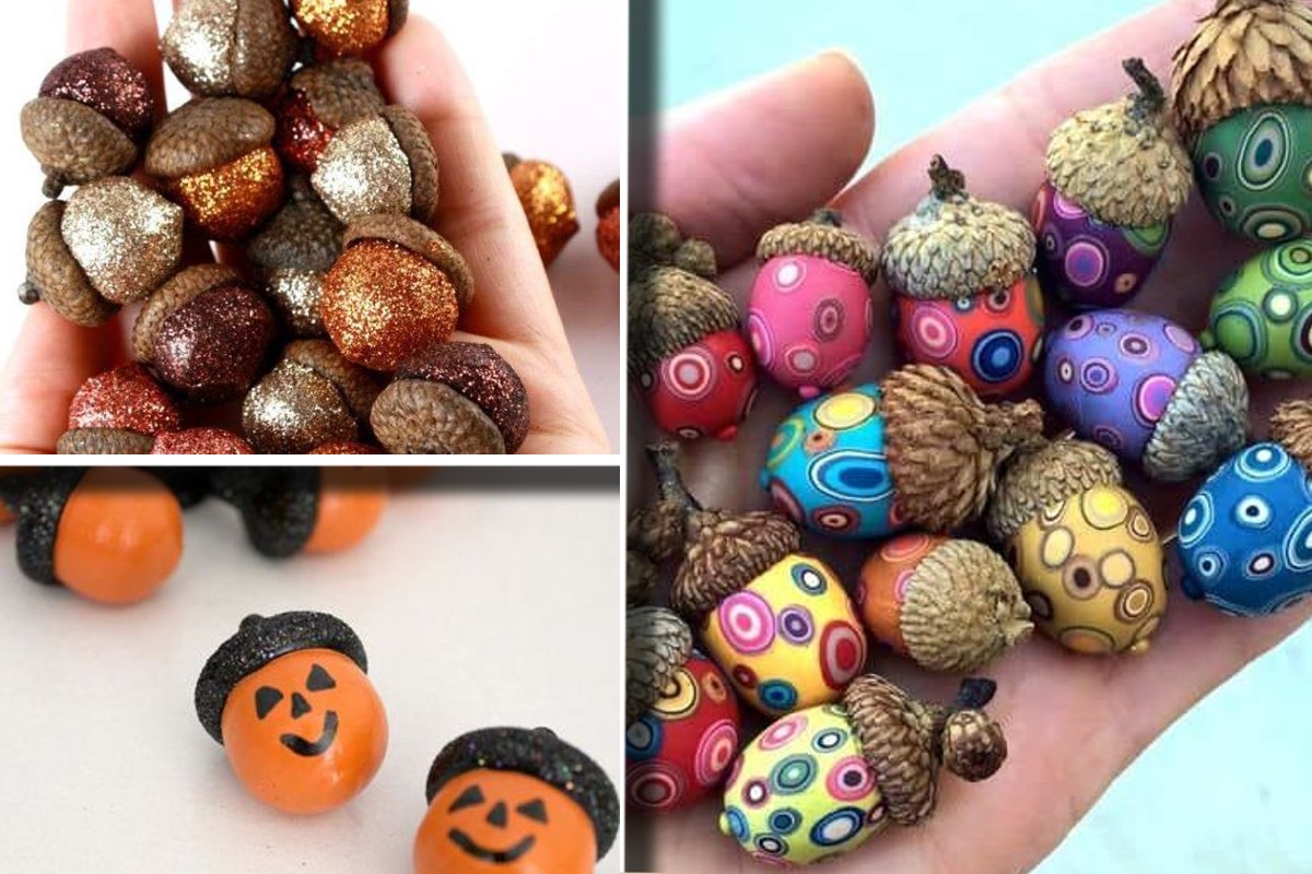 lavoretti con le ghiande 15 ghiande