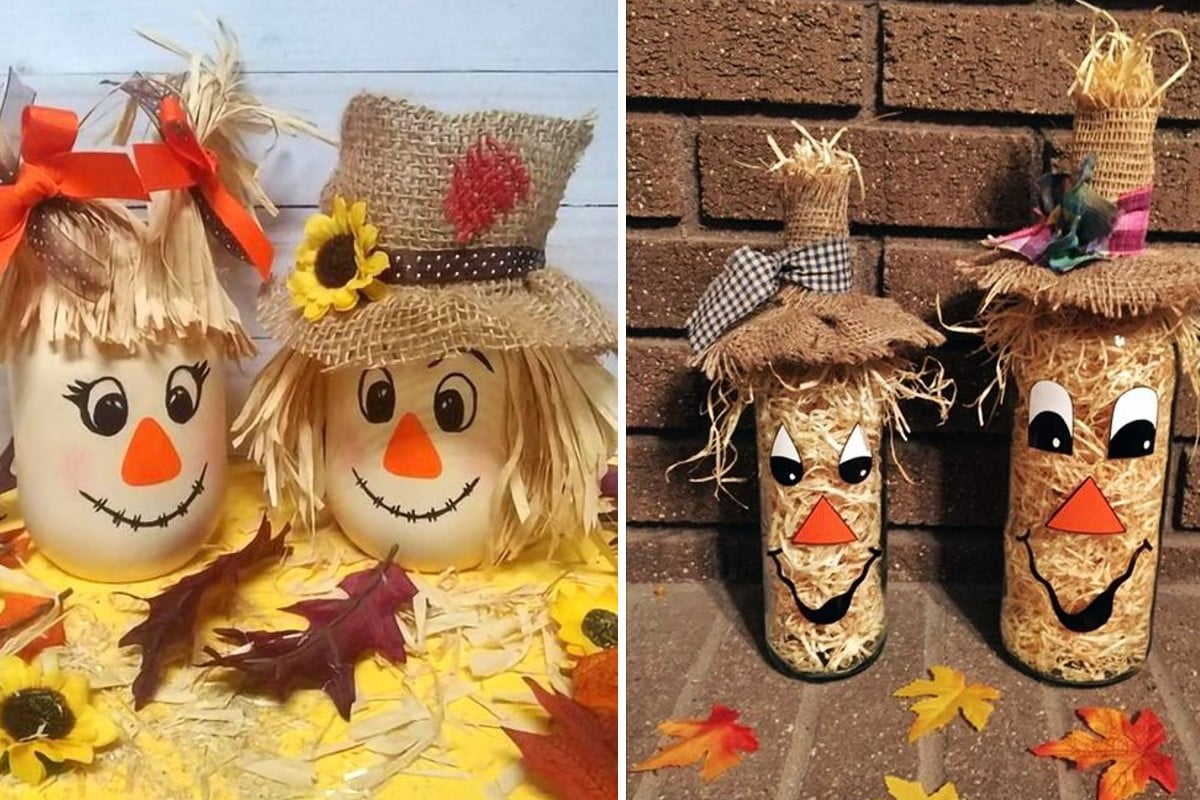 addobbi halloween 2019 23 idee halloween bottiglie e barattoli