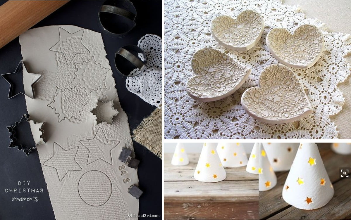 decorazioni fai da te 26 idee per natale con paste modellabili