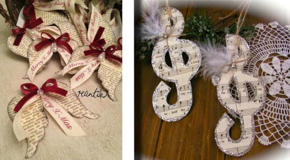 Decoriamo il Natale riciclando carta: 21 idee pazzesche!