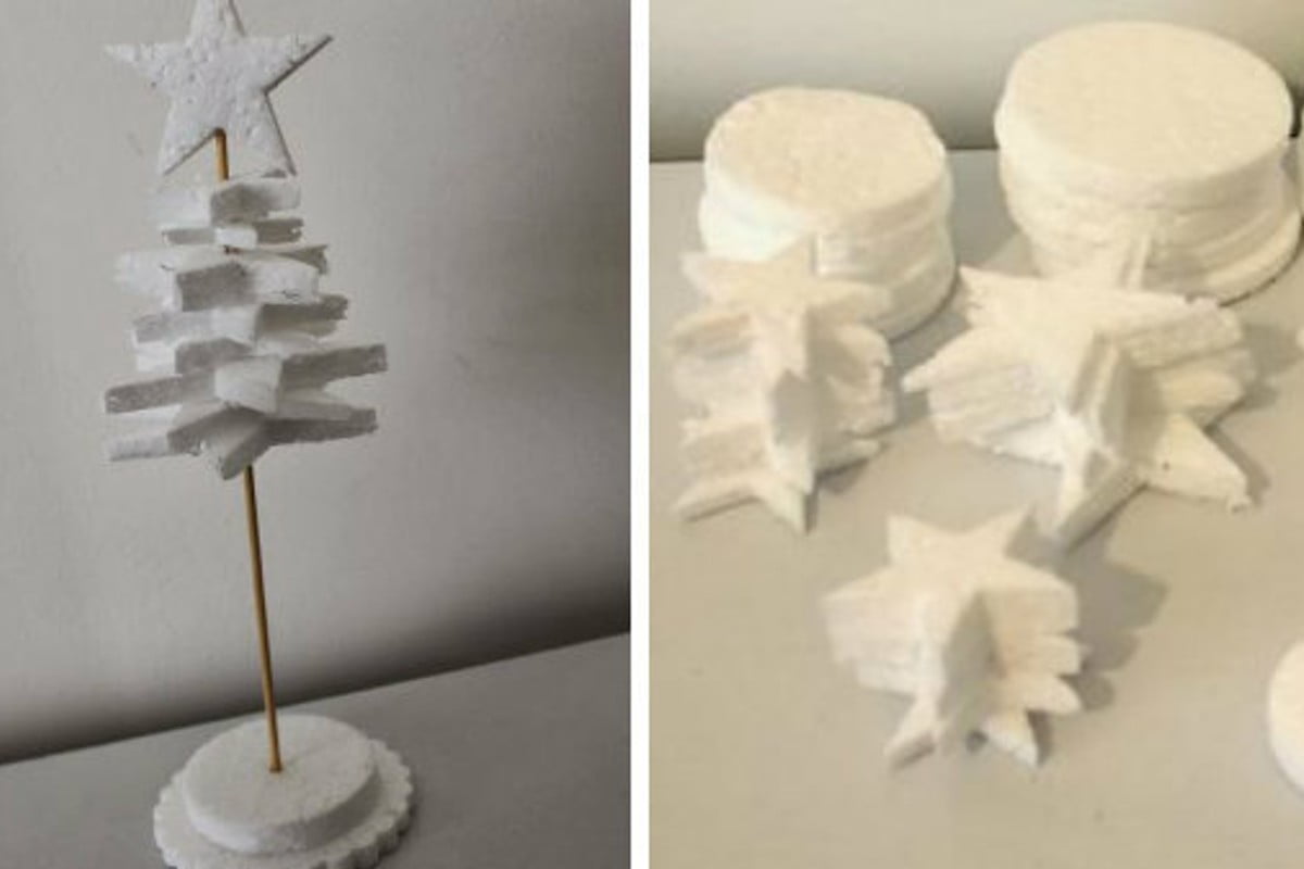 riciclo polistirolo a natale tantissime riciclo polistirolo natale