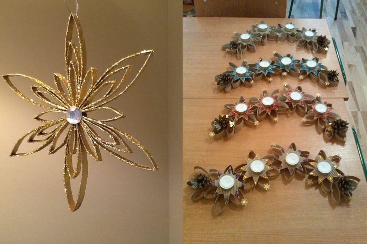 riciclo rotoli di carta igienica riciclo rotoli carta igienica natale