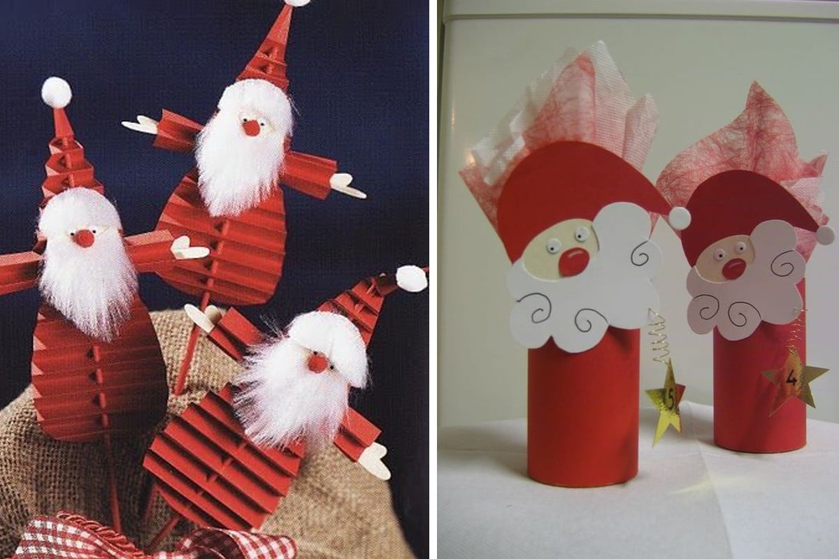 30 idee per realizzare decorazioni decorazioni natalizie con la carta