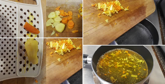 tisana zenzero e curcuma