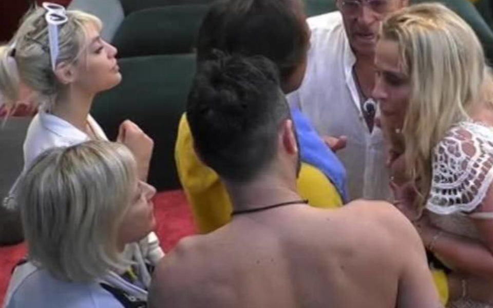 Antonella Elia e Valeria Marini