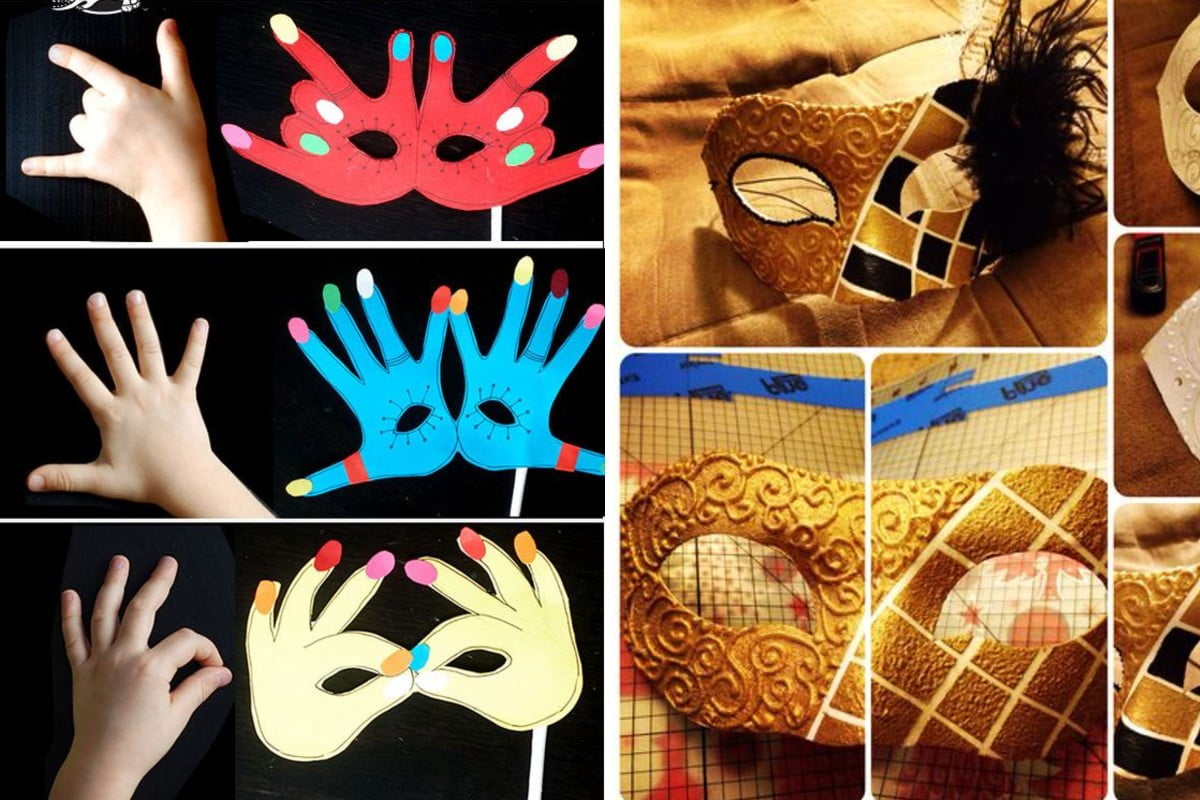 maschere di carnevale in 5 maschere di carnevale in 5 minuti