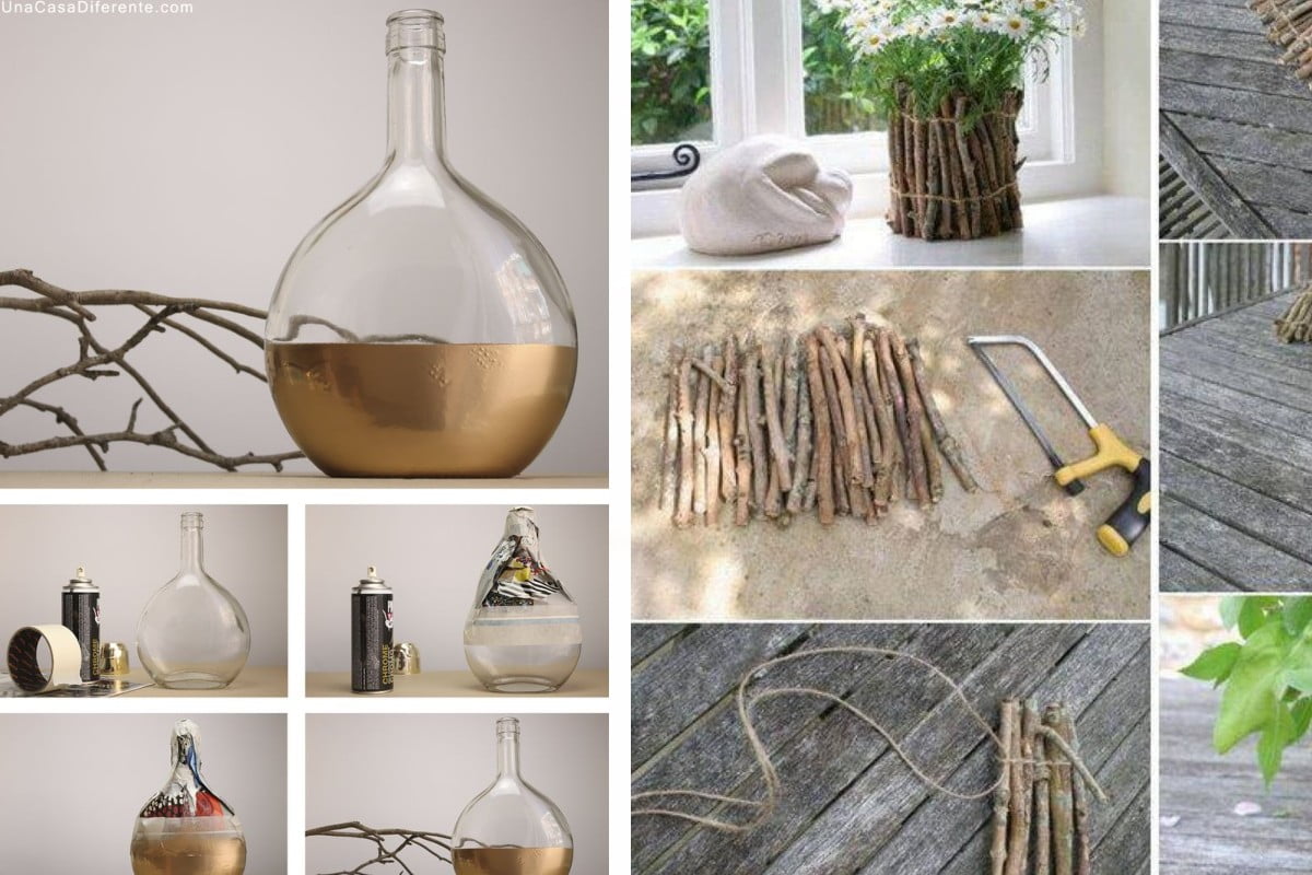 25 idee per realizzare dei vasi di riciclo creativo