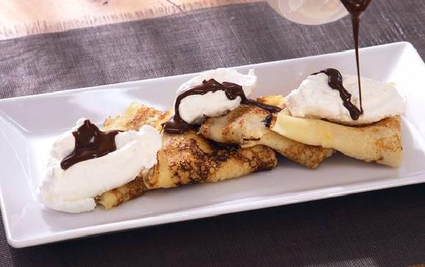crepes alla chantilly