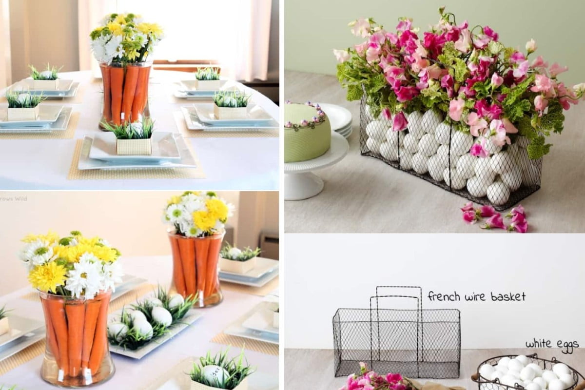 centrotavola di pasqua 18 composizioni centrotavola pasqua fai da te