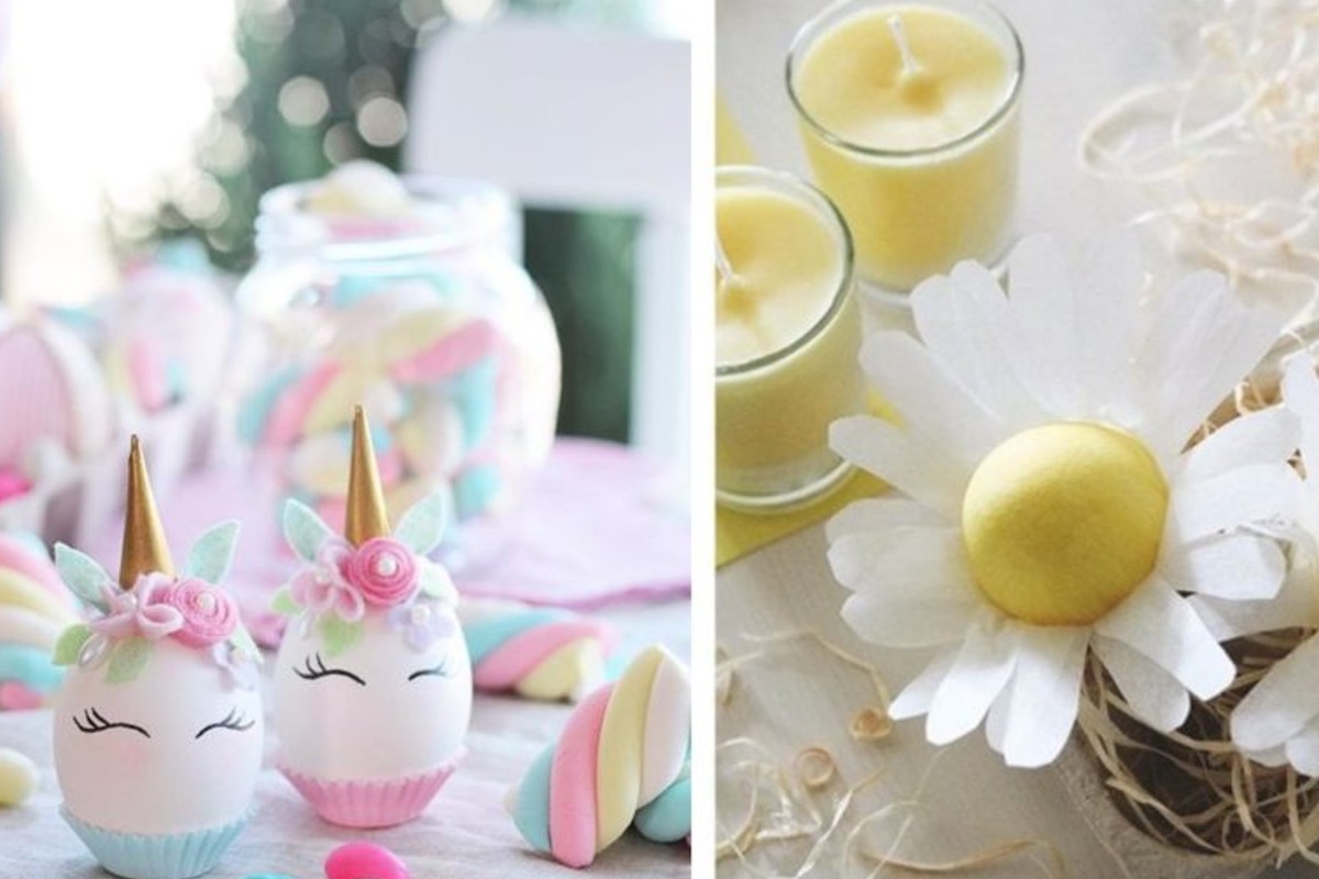 decorare con le uova margherite decorare con le uova