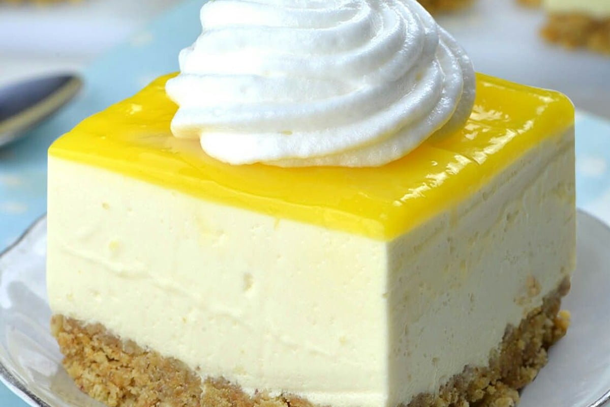 il dolce facile senza cottura cheescake limone