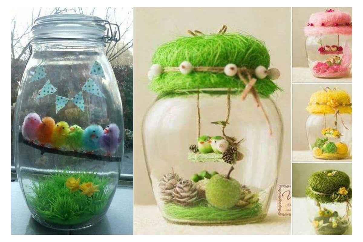 pasqua in barattolo tantissime idee riciclo barattoli pasqua