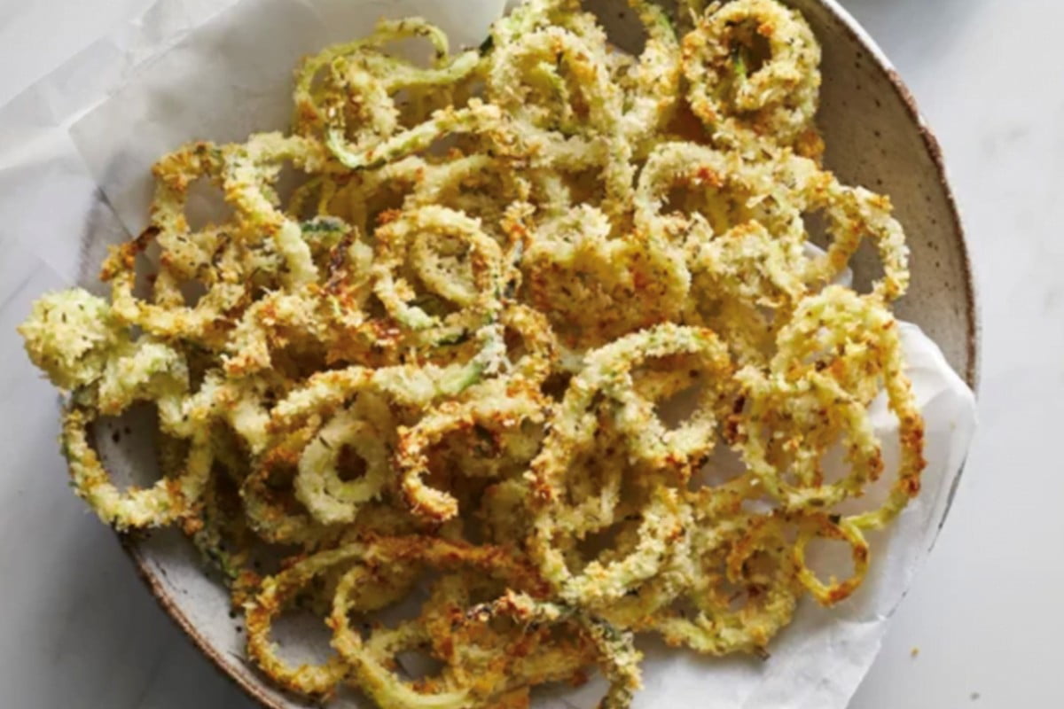 patatine fritte di zucchine al stick di zucchine al parmigiano