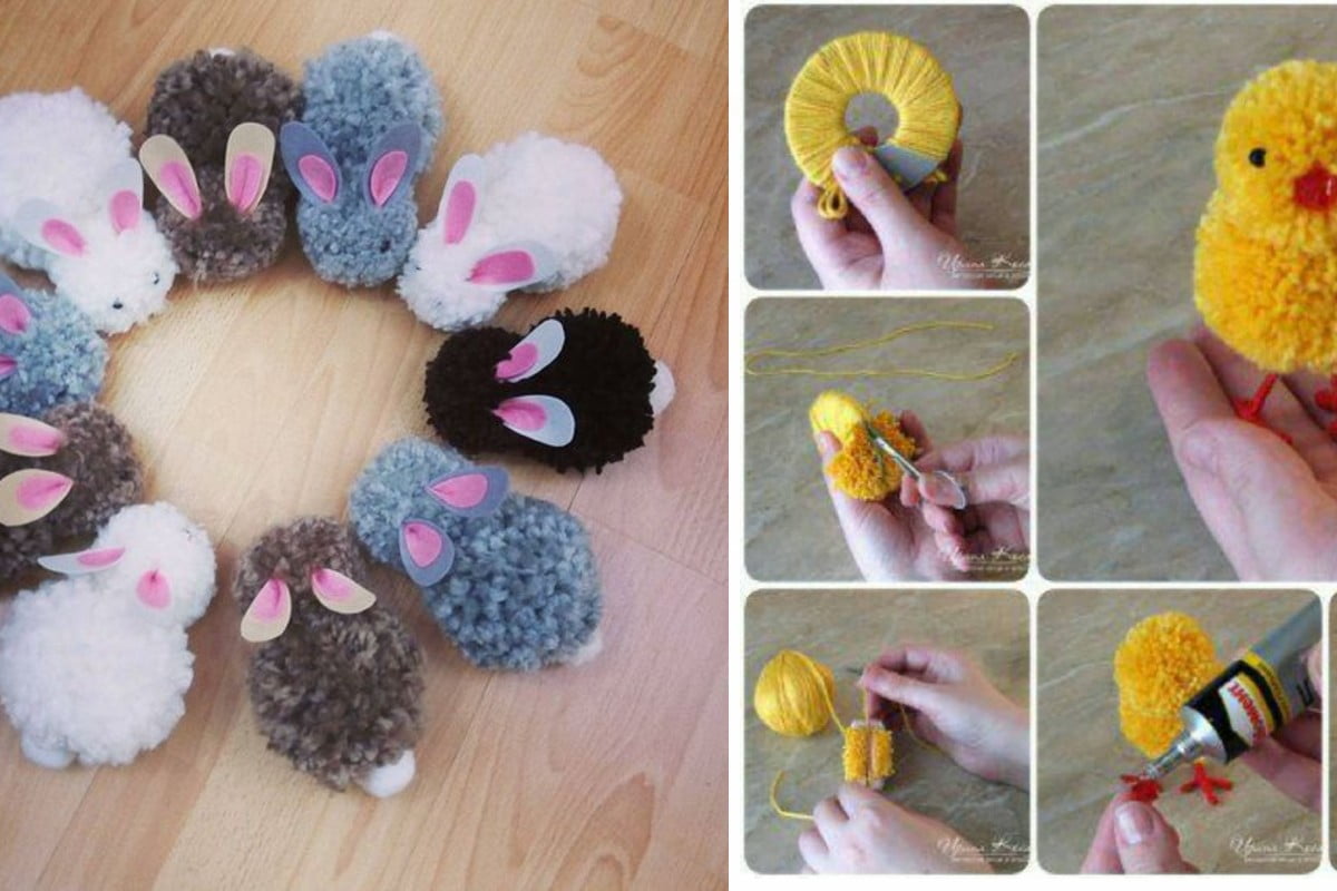 tante idee da realizzare con pon pon