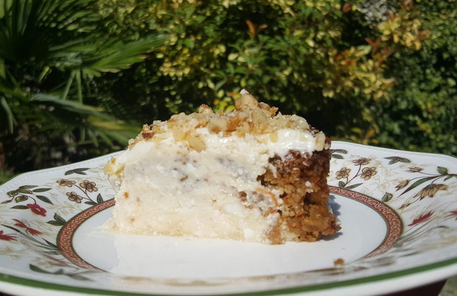 cheesecake carota e ananas