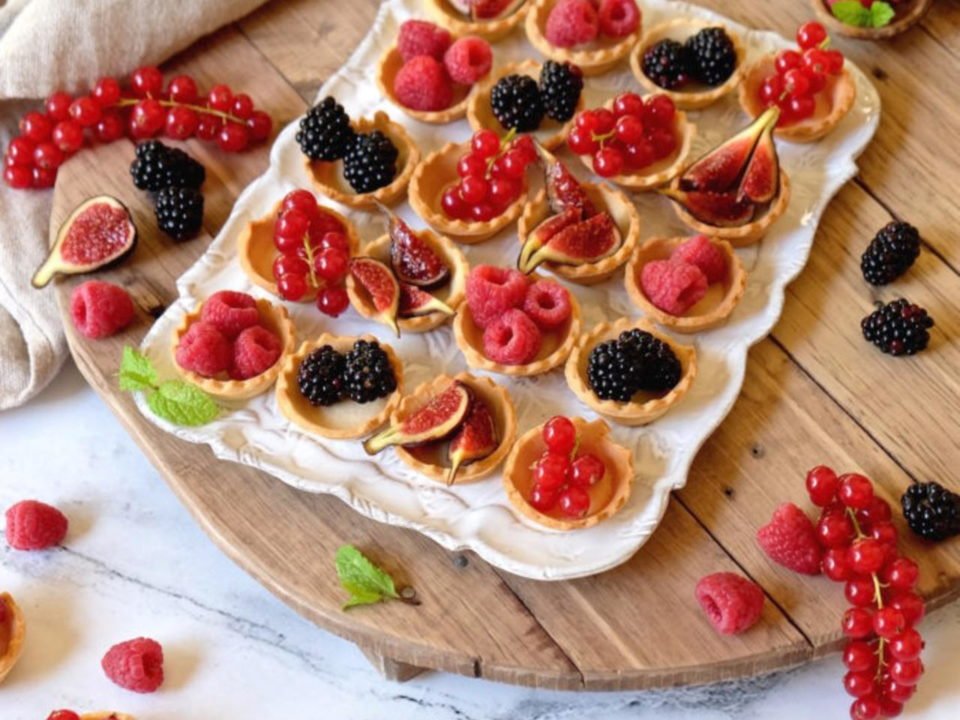 tartellette ai frutti rossi