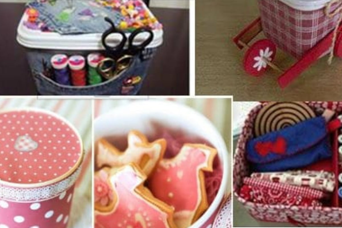 30 idee creative per riciclare riciclare contenitori gelati