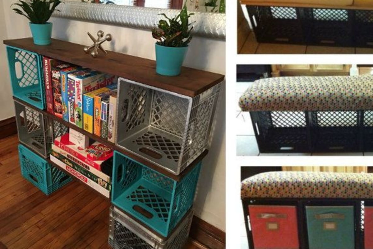 cassette di plastica 24 idee riciclo cassette di plastica