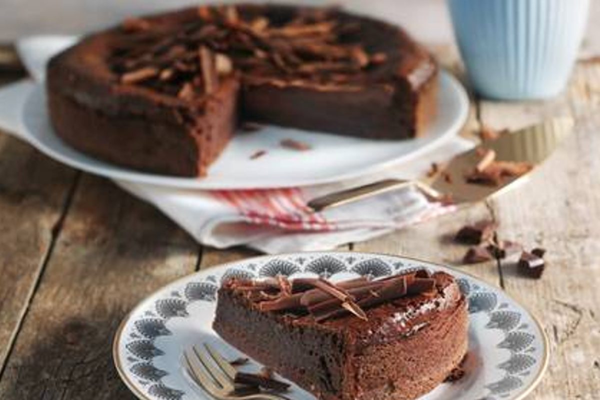 crostata morbida al cioccolato basta 6