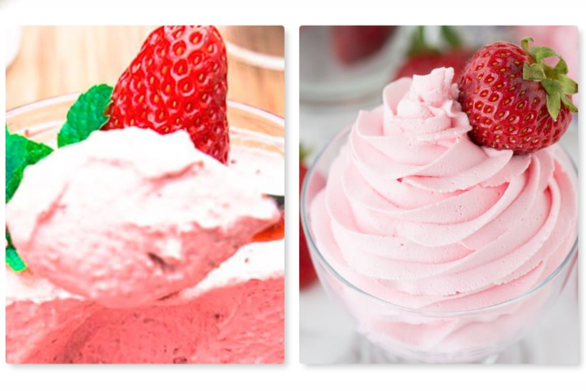 mousse di fragole facile e mousse di fragole