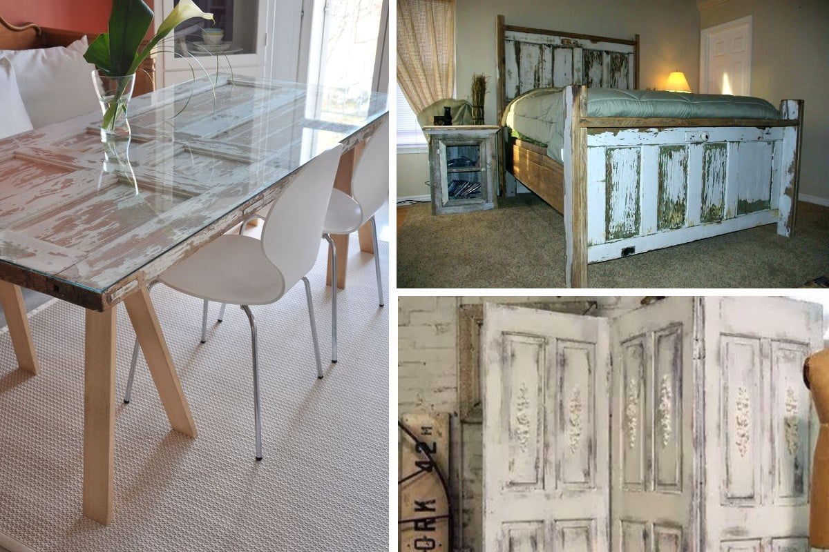 riciclo vecchie porte 20 idee riciclo vecchie porte