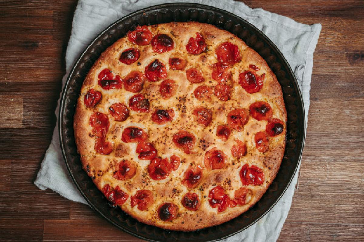 focaccia in padella