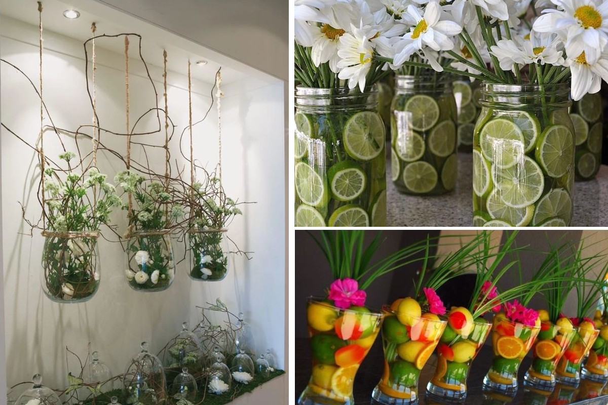 20 idee magnifiche per creare centrotavola pensili
