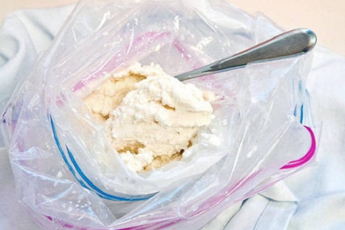 ice cream in a bag gelato in busta