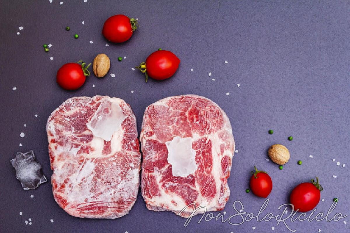 scongelare la carne in frigo