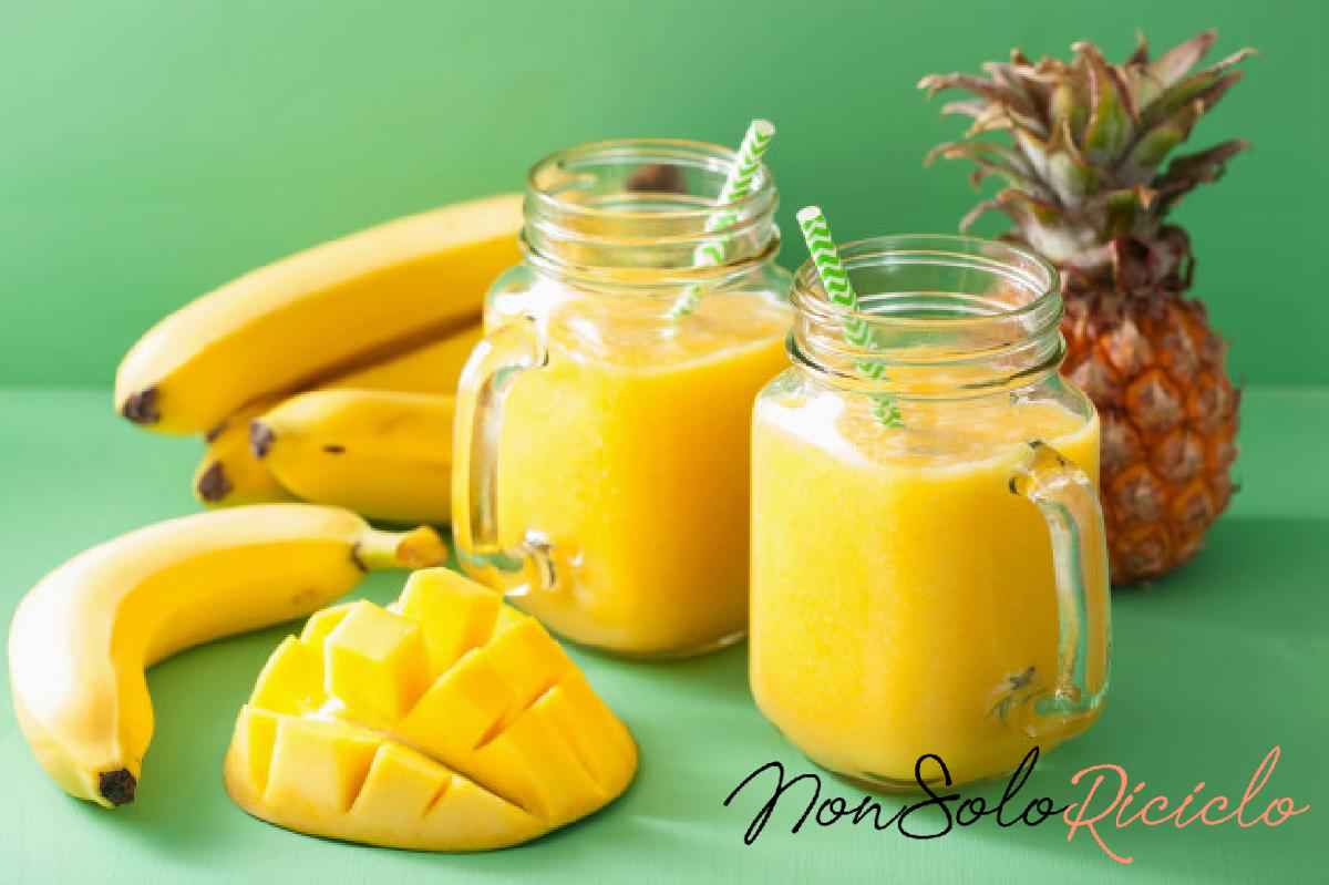 frullato ananas banana