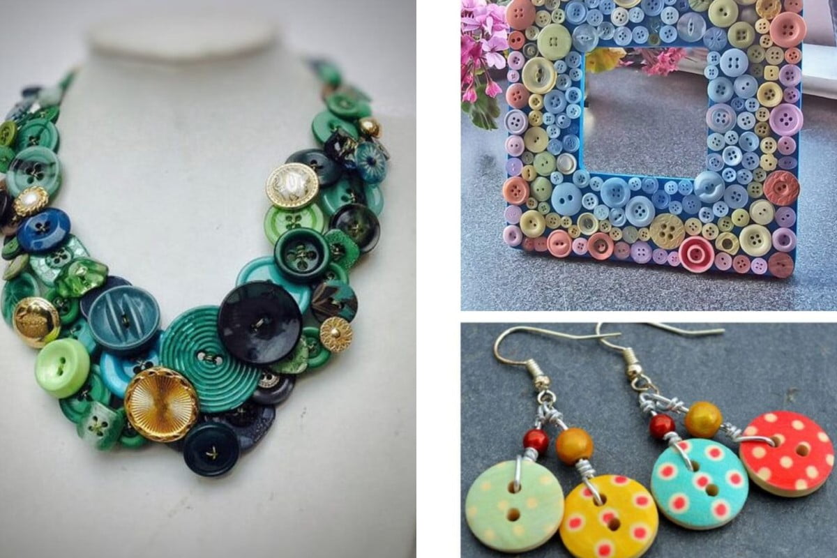 riciclo bottoni queste semplici idee riciclo bottoni 1