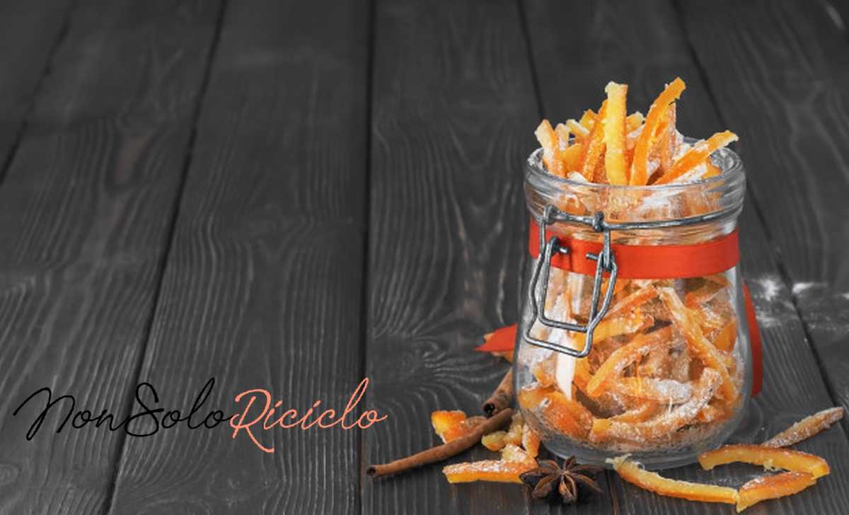 scorze di arancia candite