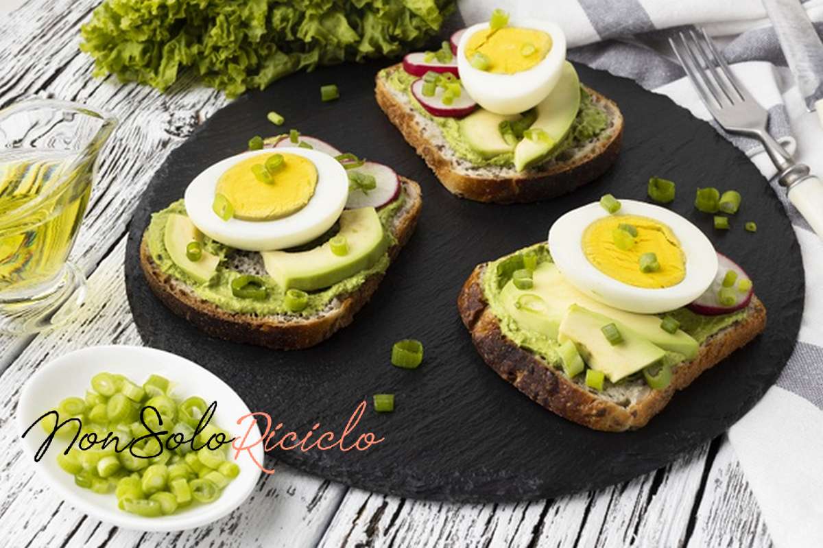 avocado e uova