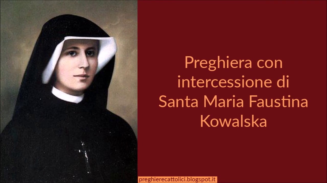 Suor Maria Faustina Kowalska