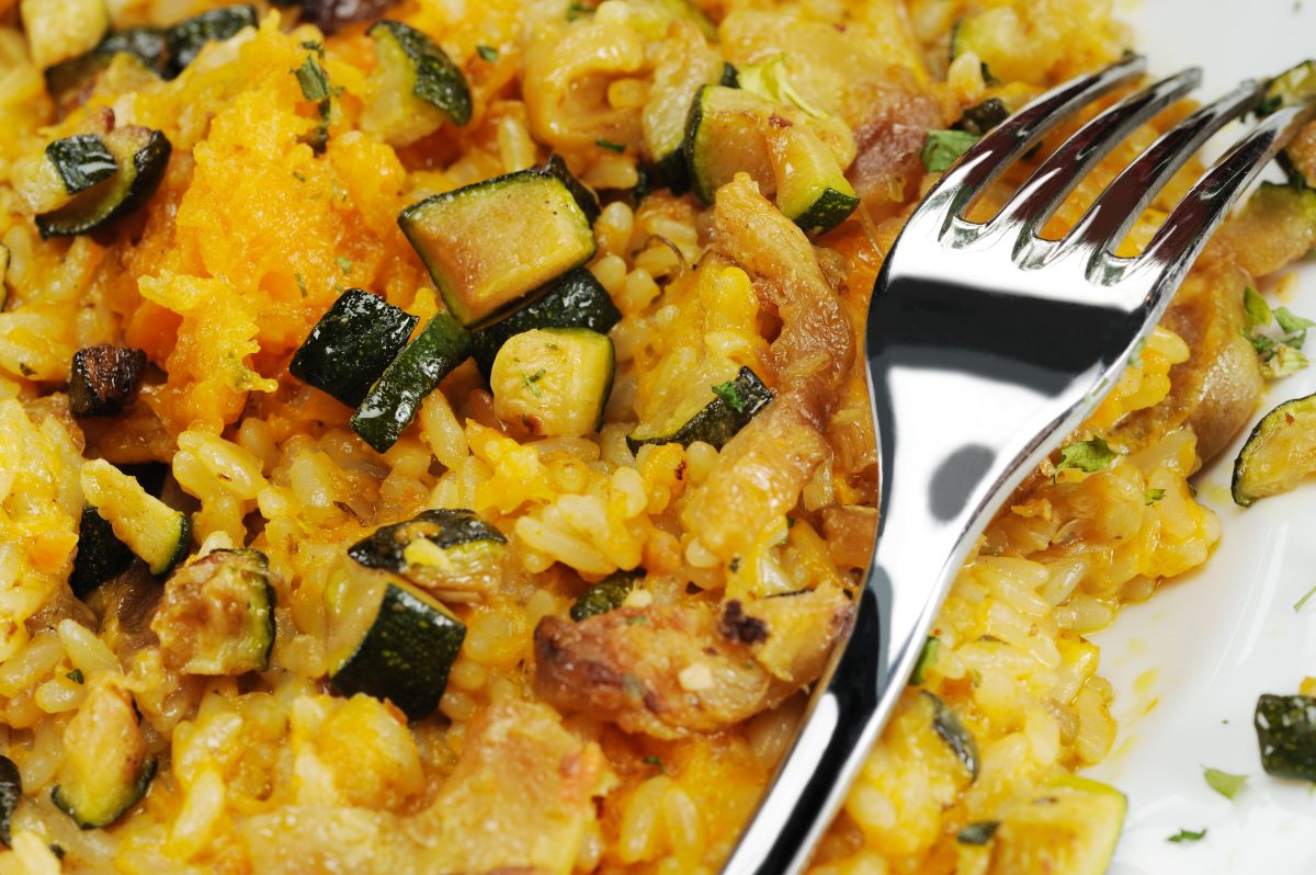 risotto con crema di zucchine AdobeStock 31476605