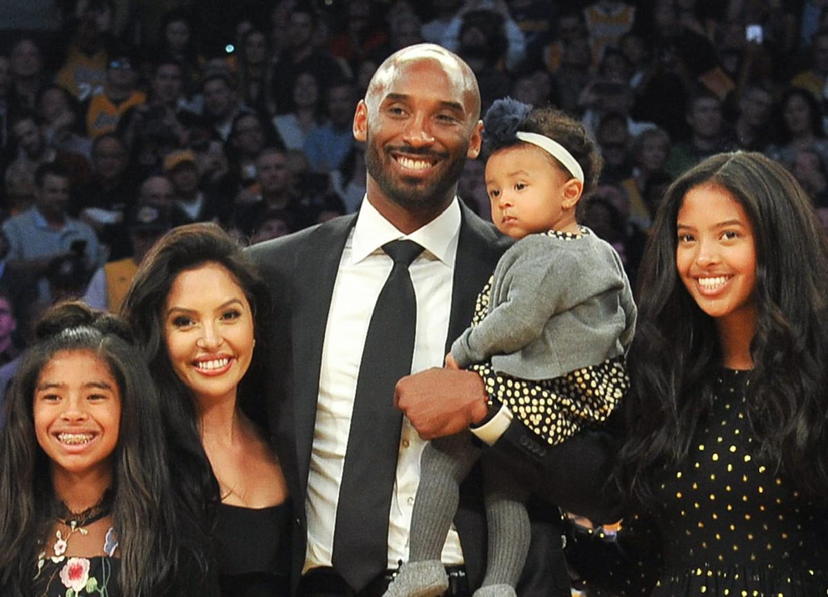 kobe bryant e famiglia