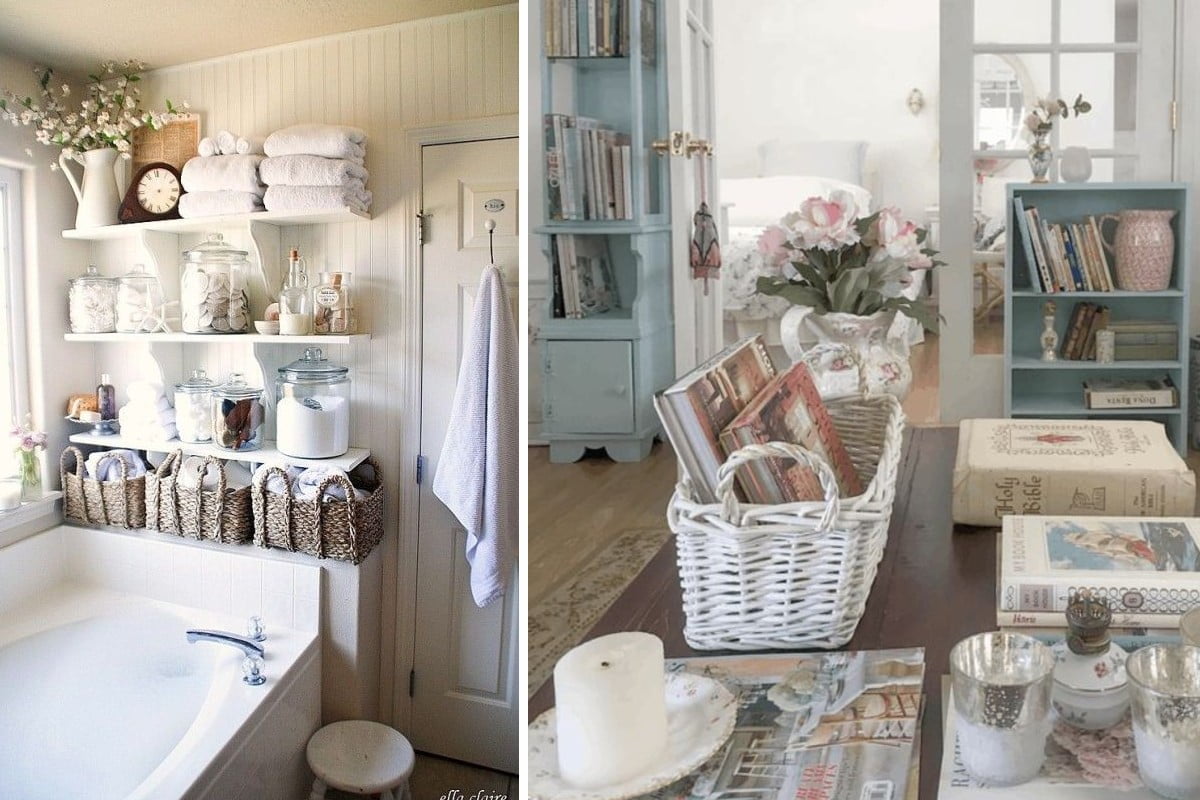 arredare la casa in stile arredamento shabby chic