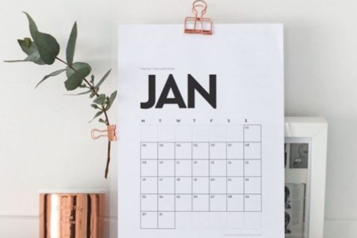 calendario 2021 fai da te calendario 2021 fai da te 1