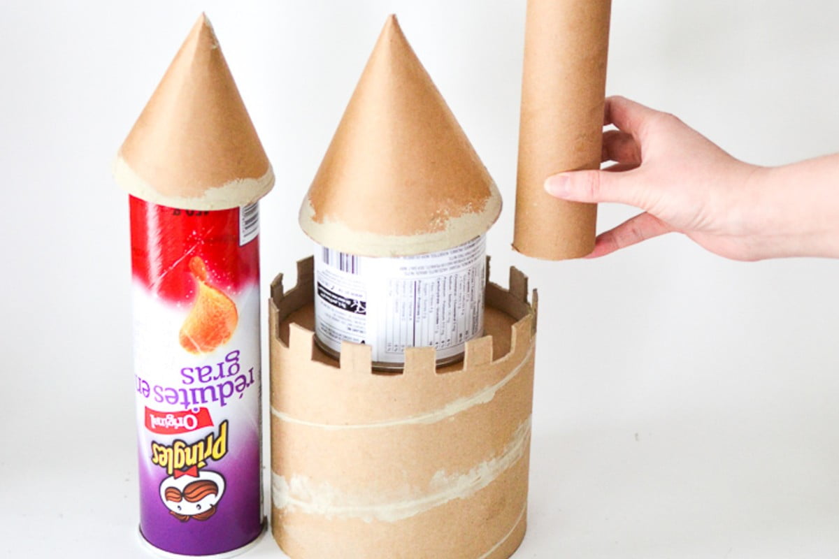 castello di cartone fai da castello di cartone fai da te