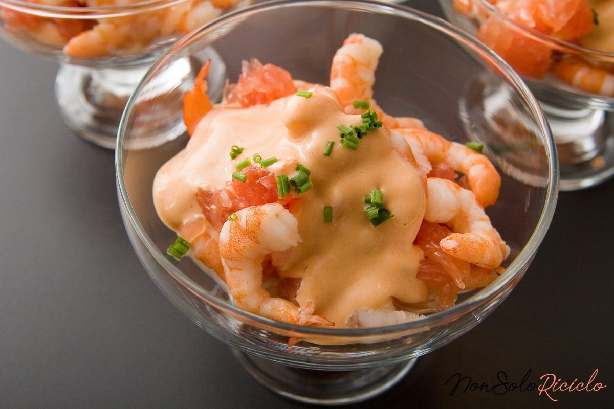 coppetta di gamberetti in salsa 1