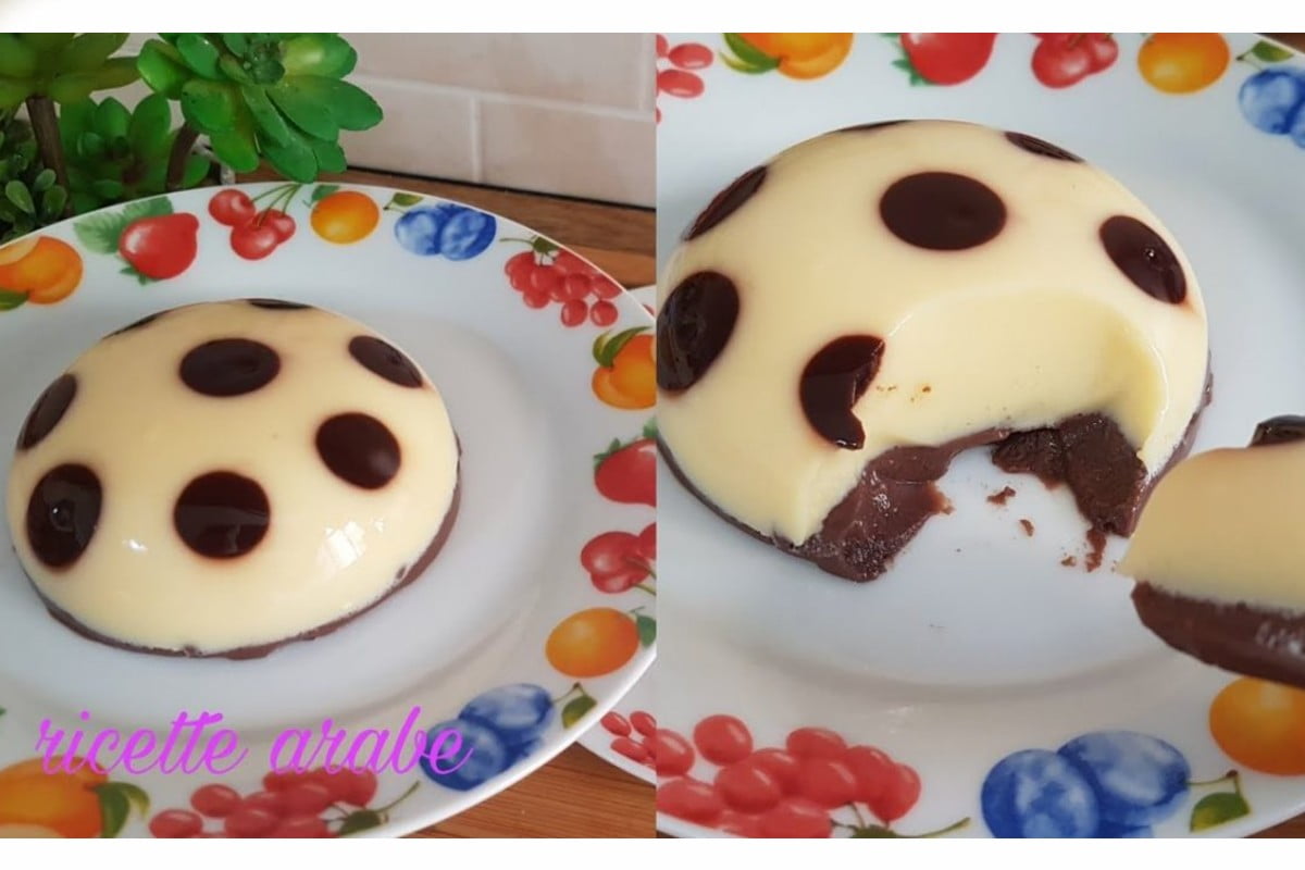 dessert goloso con mele e dessert con mele e latte